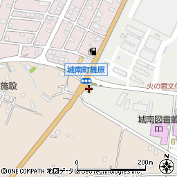 ジョイフル熊本城南店周辺の地図
