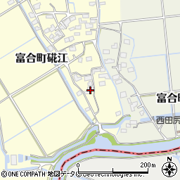 熊本県熊本市南区富合町硴江248周辺の地図