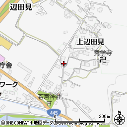 熊本県上益城郡御船町上辺田見614周辺の地図