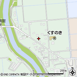 熊本県熊本市南区城南町六田324周辺の地図