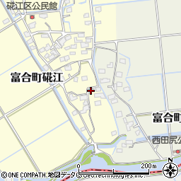熊本県熊本市南区富合町硴江281周辺の地図