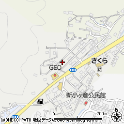 カギの１１０番南長崎周辺の地図