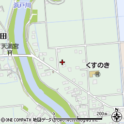 熊本県熊本市南区城南町六田295周辺の地図