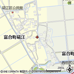 熊本県熊本市南区富合町硴江286周辺の地図