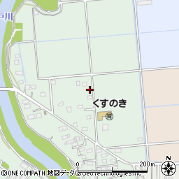 熊本県熊本市南区城南町六田323-3周辺の地図