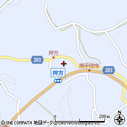 甲斐商店周辺の地図