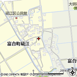 熊本県熊本市南区富合町硴江315-1周辺の地図