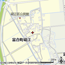 熊本県熊本市南区富合町硴江324-1周辺の地図