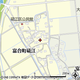 熊本県熊本市南区富合町硴江339周辺の地図