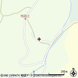 熊本県上益城郡山都町城平1951周辺の地図