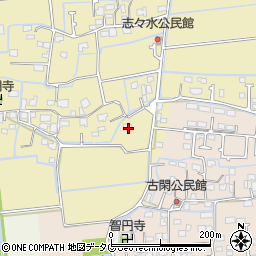熊本県熊本市南区富合町志々水757周辺の地図