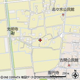 熊本県熊本市南区富合町志々水252周辺の地図