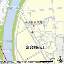 熊本県熊本市南区富合町硴江238-2周辺の地図