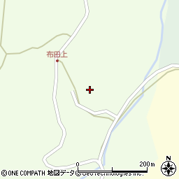 熊本県上益城郡山都町城平1971周辺の地図