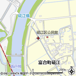 熊本県熊本市南区富合町硴江173-3周辺の地図