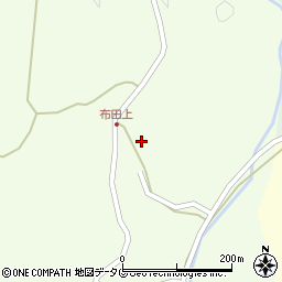 熊本県上益城郡山都町城平1962周辺の地図