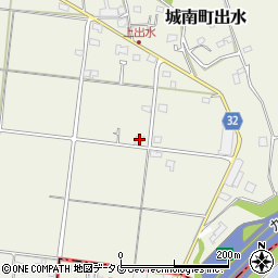 熊本県熊本市南区城南町出水761周辺の地図