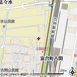 熊本県熊本市南区富合町志々水193-6周辺の地図