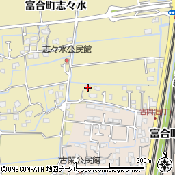 熊本県熊本市南区富合町志々水224周辺の地図