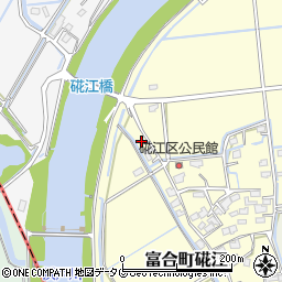 熊本県熊本市南区富合町硴江236-4周辺の地図