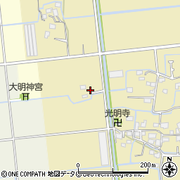 熊本県熊本市南区富合町志々水652周辺の地図