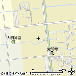 熊本県熊本市南区富合町志々水659周辺の地図