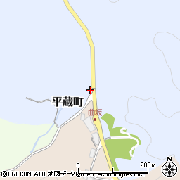 長崎県五島市平蔵町3724周辺の地図