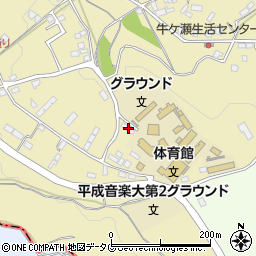 熊本県上益城郡御船町滝川1680周辺の地図