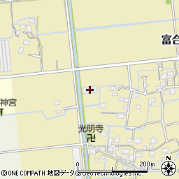 熊本県熊本市南区富合町志々水440周辺の地図