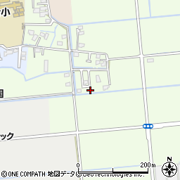 熊本県熊本市南区富合町榎津545-11周辺の地図