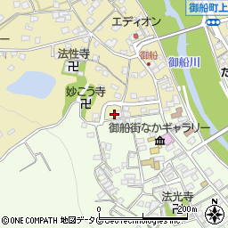 熊本県上益城郡御船町滝川1020周辺の地図