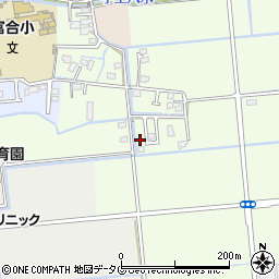 熊本県熊本市南区富合町榎津545-8周辺の地図