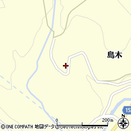 熊本県上益城郡山都町島木5680周辺の地図