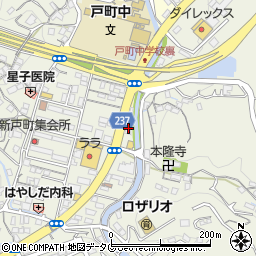 パールドライ新戸町店周辺の地図