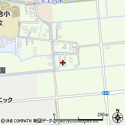 熊本県熊本市南区富合町榎津545周辺の地図