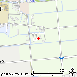 熊本県熊本市南区富合町榎津545-13周辺の地図
