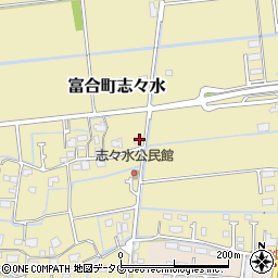 熊本県熊本市南区富合町志々水379周辺の地図