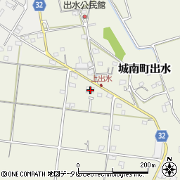 熊本県熊本市南区城南町出水769周辺の地図
