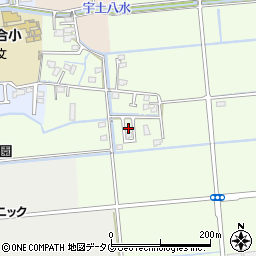 熊本県熊本市南区富合町榎津545-17周辺の地図