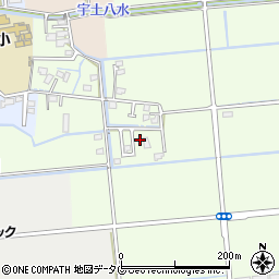 熊本県熊本市南区富合町榎津545-14周辺の地図