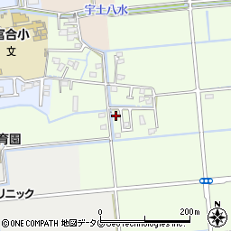 熊本県熊本市南区富合町榎津545-6周辺の地図