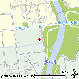 熊本県熊本市南区城南町六田828-3周辺の地図