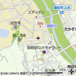 熊本県上益城郡御船町滝川1012周辺の地図