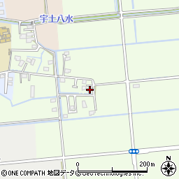 熊本県熊本市南区富合町榎津561周辺の地図