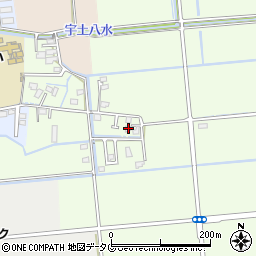 熊本県熊本市南区富合町榎津561-3周辺の地図