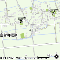 熊本県熊本市南区富合町榎津282周辺の地図