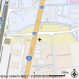株式会社ヒライ　富合店周辺の地図