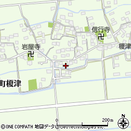 熊本県熊本市南区富合町榎津270-10周辺の地図