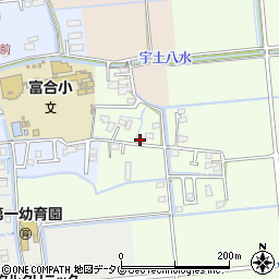 熊本県熊本市南区富合町榎津529周辺の地図