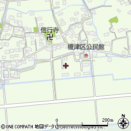 熊本県熊本市南区富合町榎津265周辺の地図